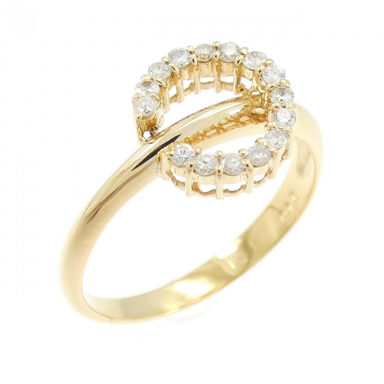 K18YG ダイヤモンド リング 0.15CT