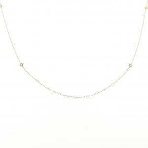 K18YG ダイヤモンド ネックレス 0.06CT