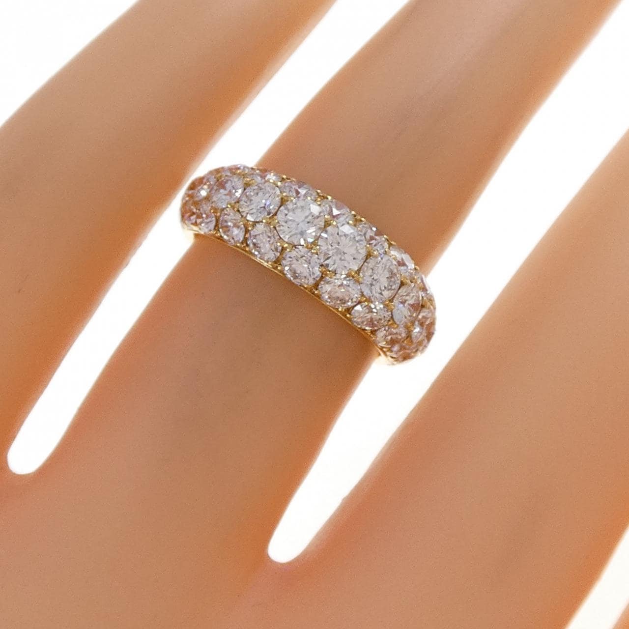 チャー ダイヤモンド リング 2.09CT