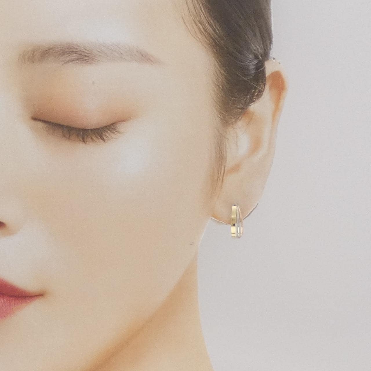 【新品】K10YG/PT900/K10PG ピアス