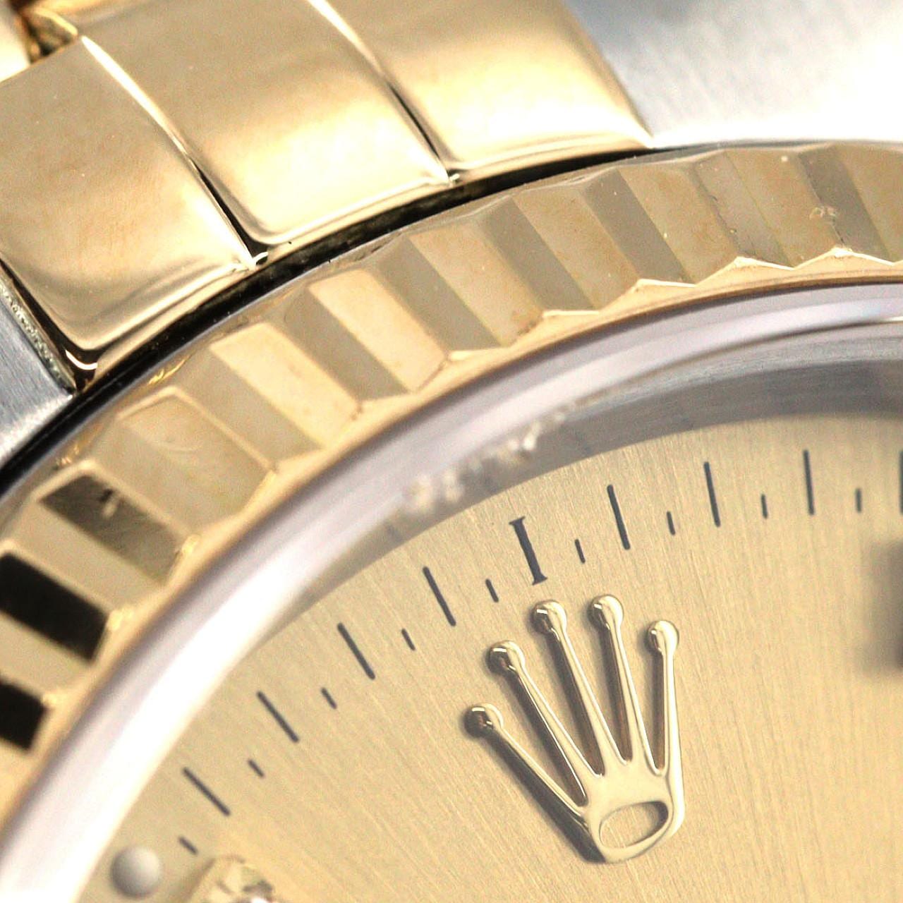 ロレックス デイトジャスト 16233G. SSxYG 自動巻 X番