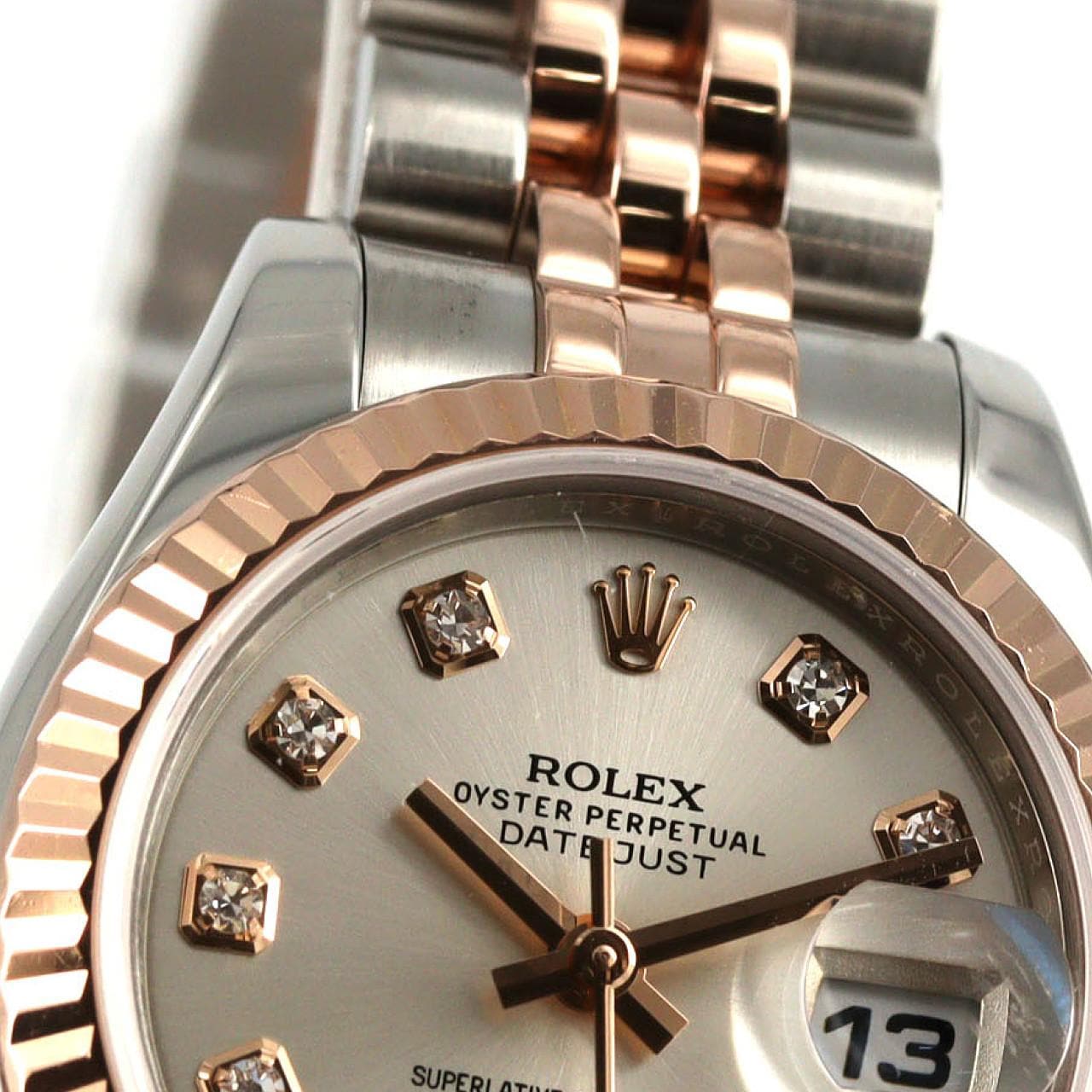 ロレックス デイトジャスト 179171G SSxPG 自動巻 ランダム番