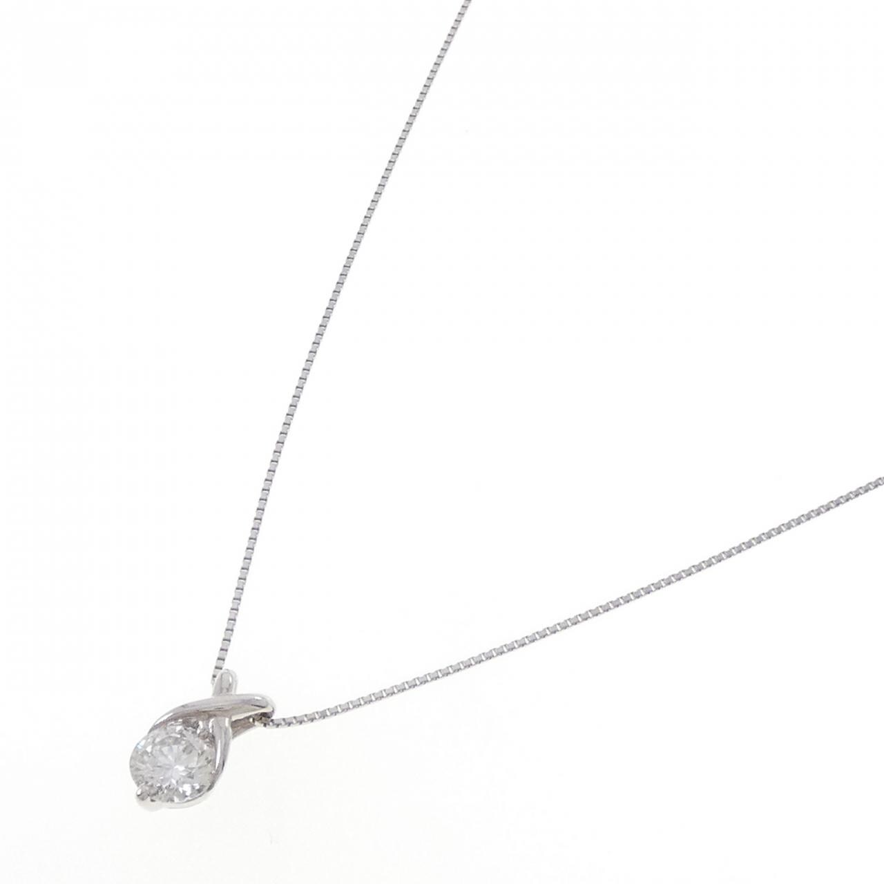 PT900/PT850 ダイヤモンド ネックレス 1.092CT G SI2 VG
