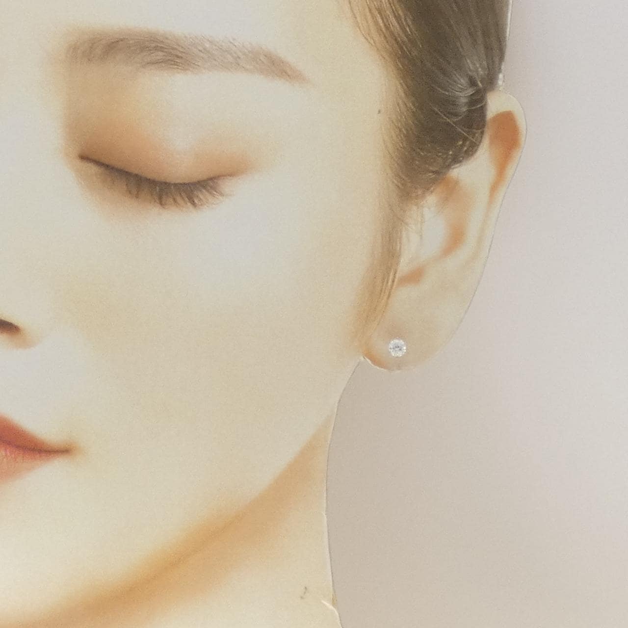 【リメイク】PT900/ST ダイヤモンド ピアス 0.255CT 0.255CT F SI1-2 VG-Good