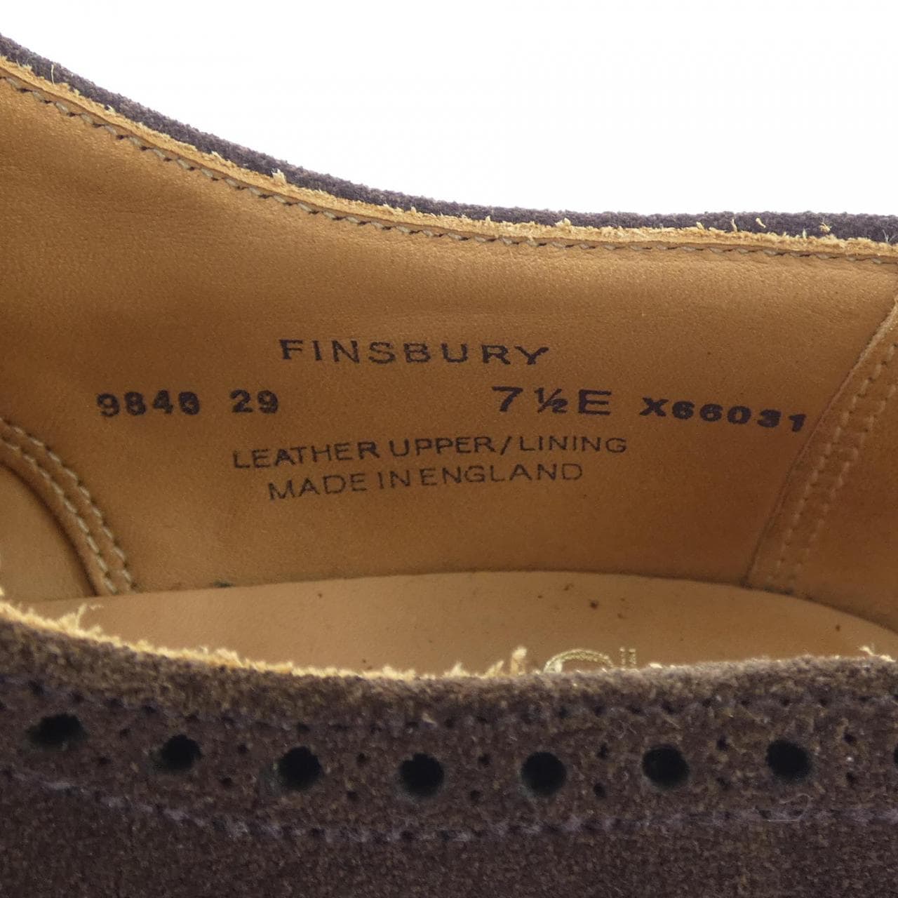 クロケットアンドジョーンズ CROCKETT&JONES FINSBURY BEAMS F シューズ