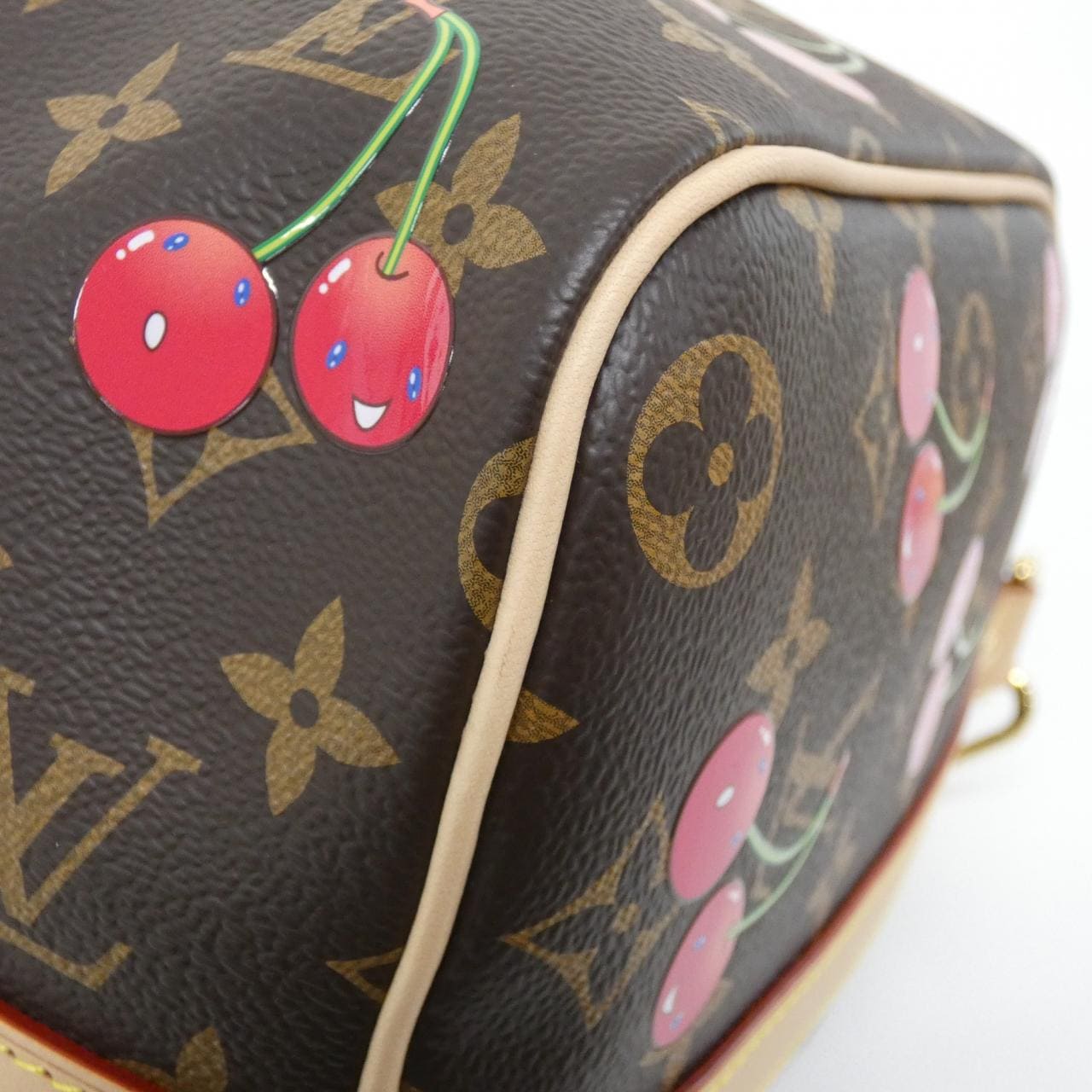 ルイヴィトン モノグラム チェリー (LV x TM) キーポル バンドリエール 45cm M13764 ボストンバッグ