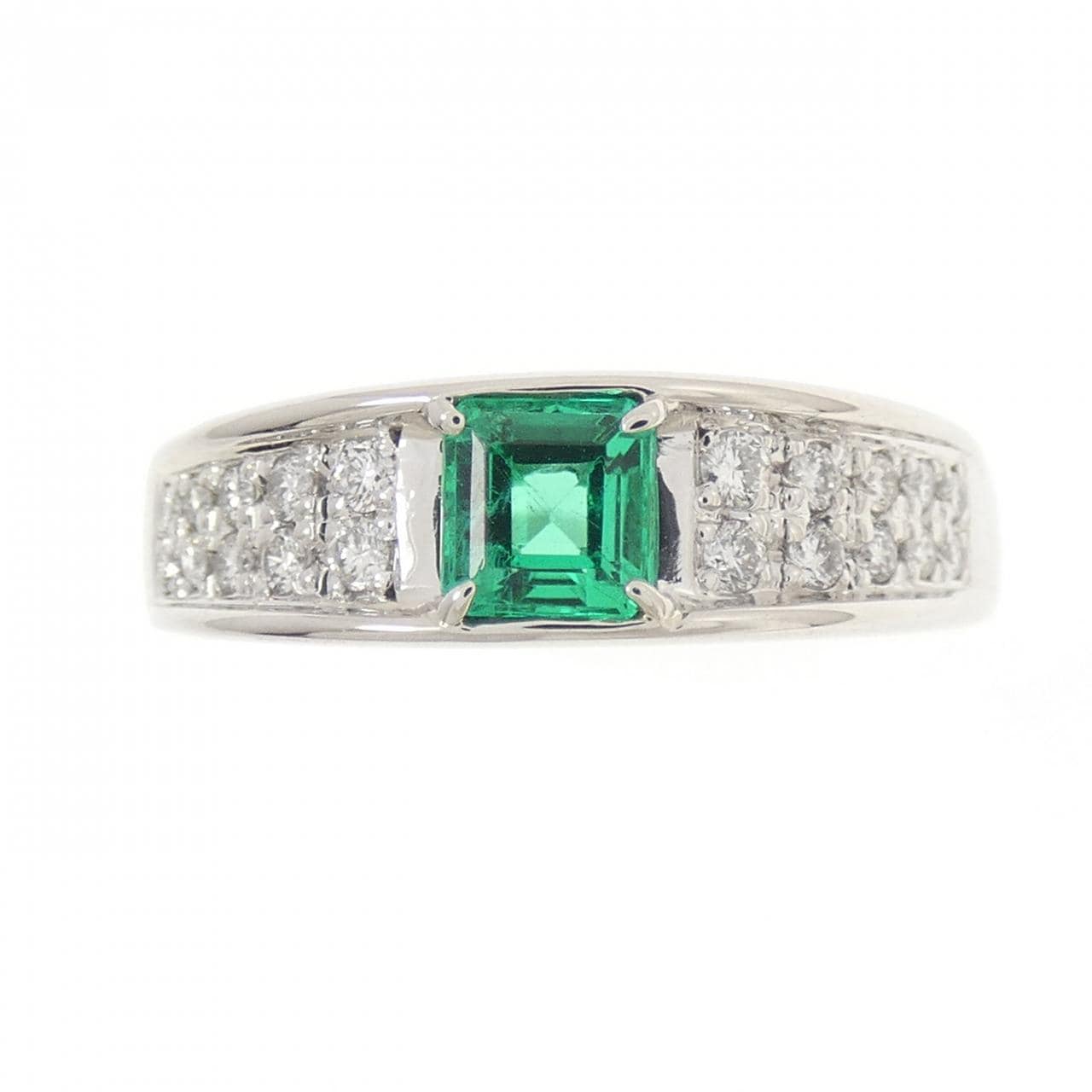 PT900 エメラルド リング 0.44CT