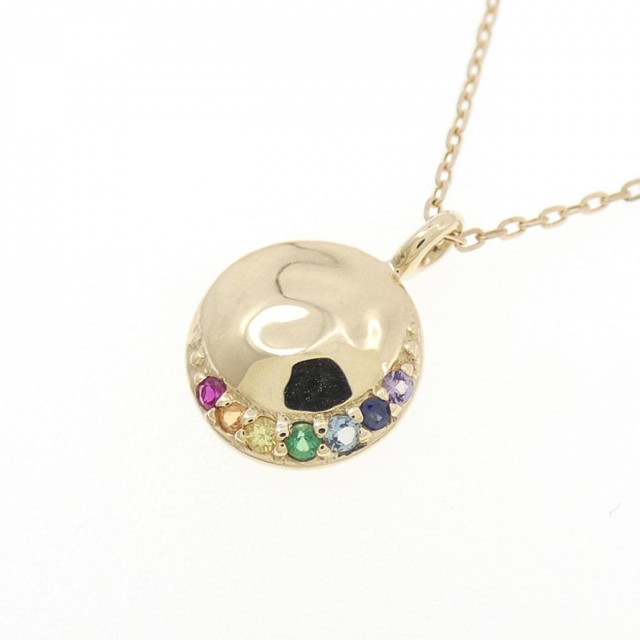 エテ カラーストーン ネックレス