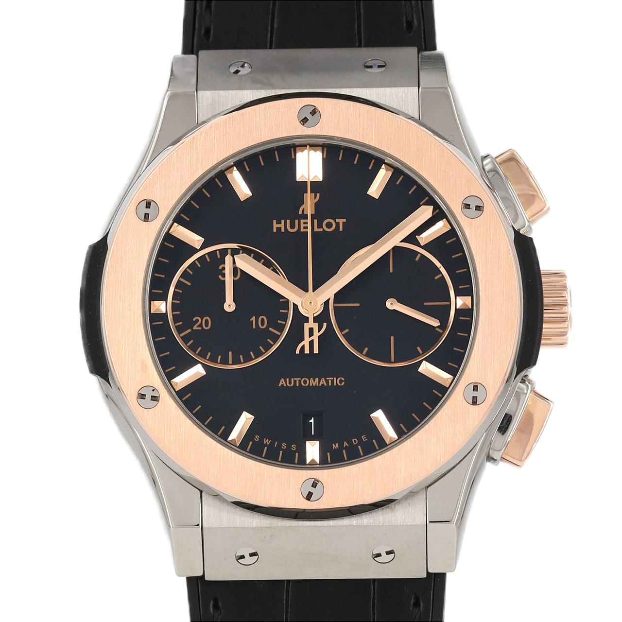 Hublot 經典FUSION計時碼錶 鈦金 王金 521.NO.1181.LR TIxPG自動上弦