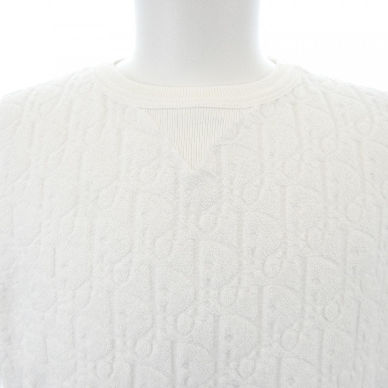 ディオール DIOR ディオールオブリークテリーコットンジャガード　OBLIQUE 113J692A0614 Tシャツ