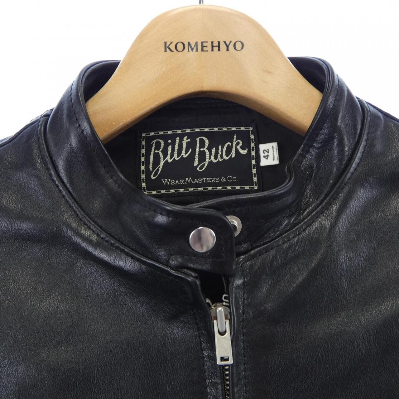 BILTBUCK レザーライダースジャケット