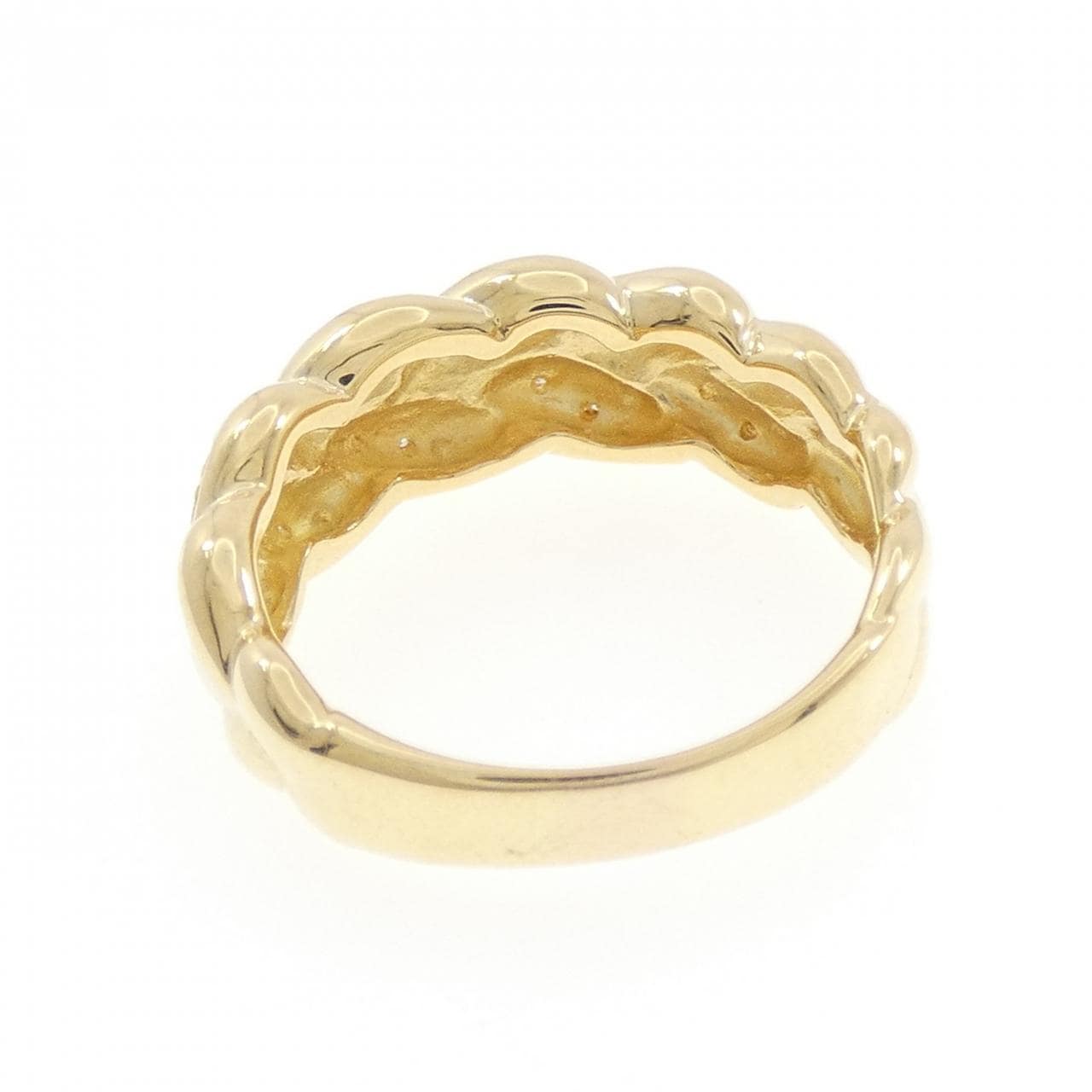 K18YG ダイヤモンド リング