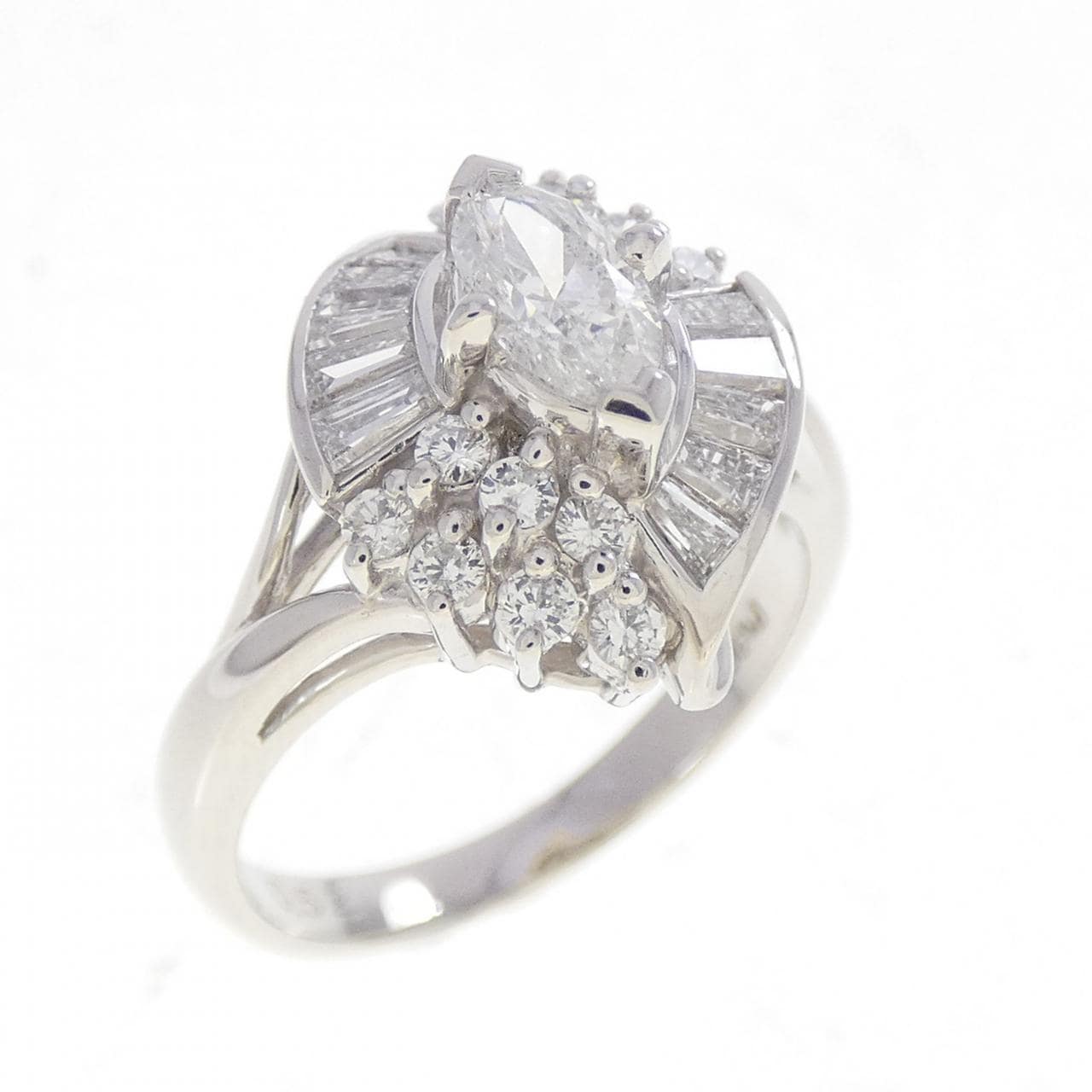 PT900 ダイヤモンド リング 0.31CT