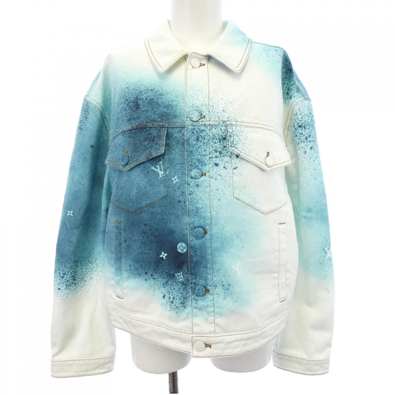 ルイヴィトン LOUIS VUITTON LVスプレーデニムジャケット HOA10WU14 デニムジャケット
