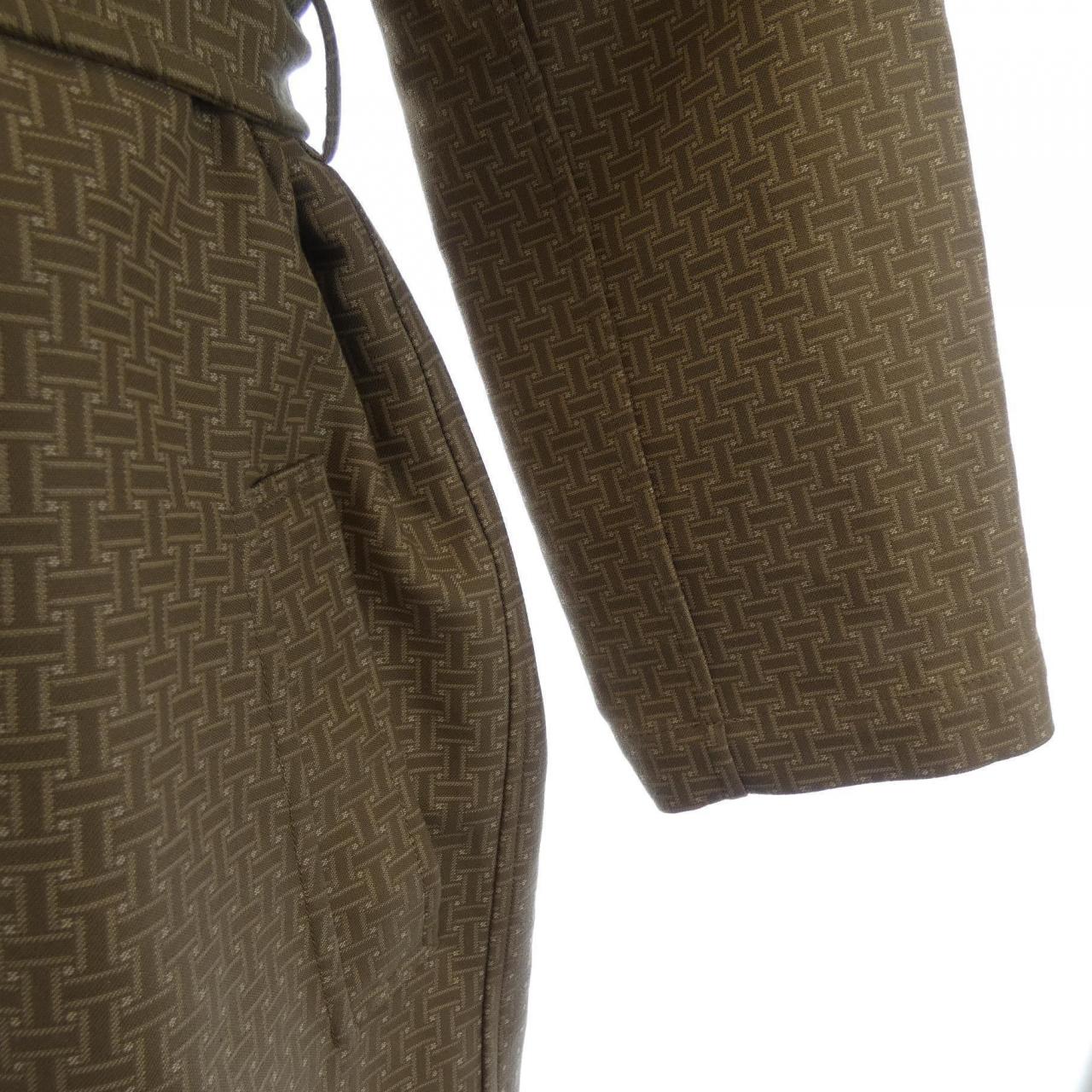 エルメス HERMES モザイクトレンチ　MOSAIQUE 4E0128DJ トレンチコート