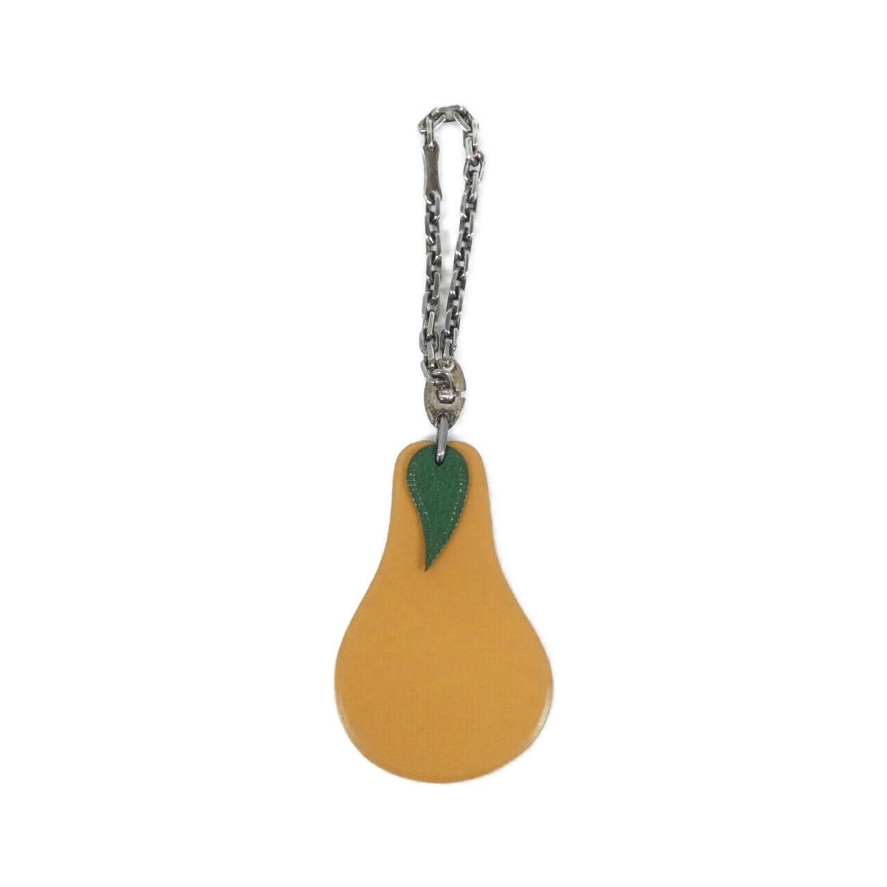 HERMES POIRE Fruit Porte Cle Keychain 027889CA