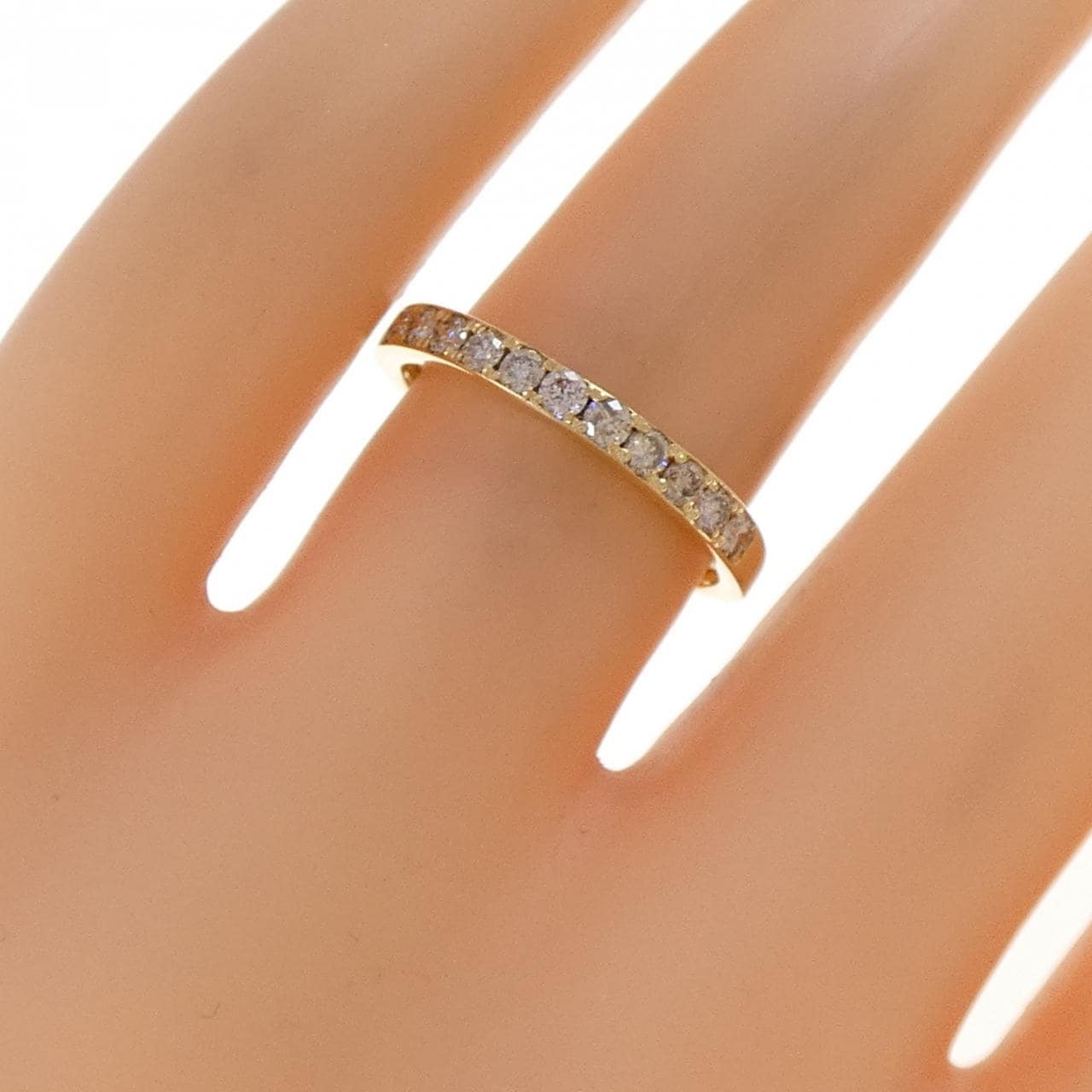 K18YG ダイヤモンド リング 0.30CT