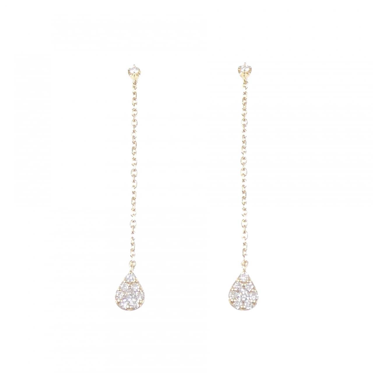 ポンテヴェキオ ダイヤモンド ピアス 0.12CT