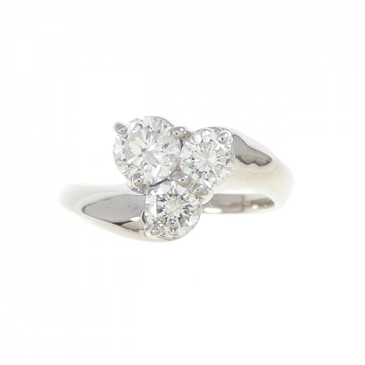 PT900 ダイヤモンド リング 1.02CT