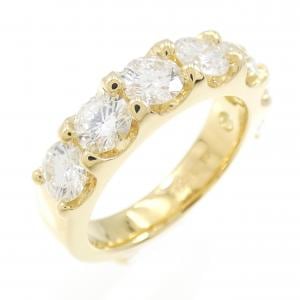 【新品】K18YG ダイヤモンド リング 2.082CT G SI1-2 VG