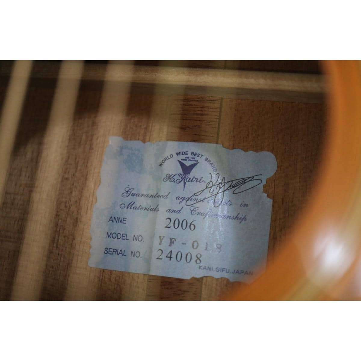 Ｋ．ＹＡＩＲＩ　　ＹＦ－０１８