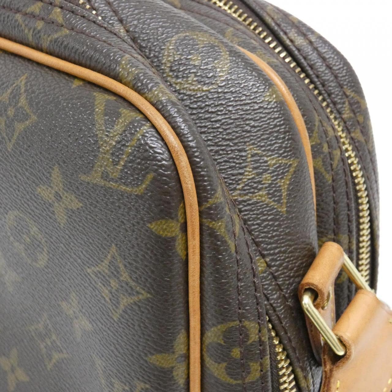 LOUIS VUITTON Monogram Reporter 28 公分 M45254 單肩包