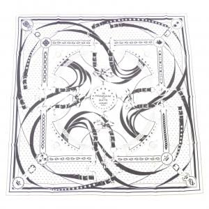 エルメス HERMES LA RPROMENADE DU MATIN H923986S カレダブルフェイス140 ショール