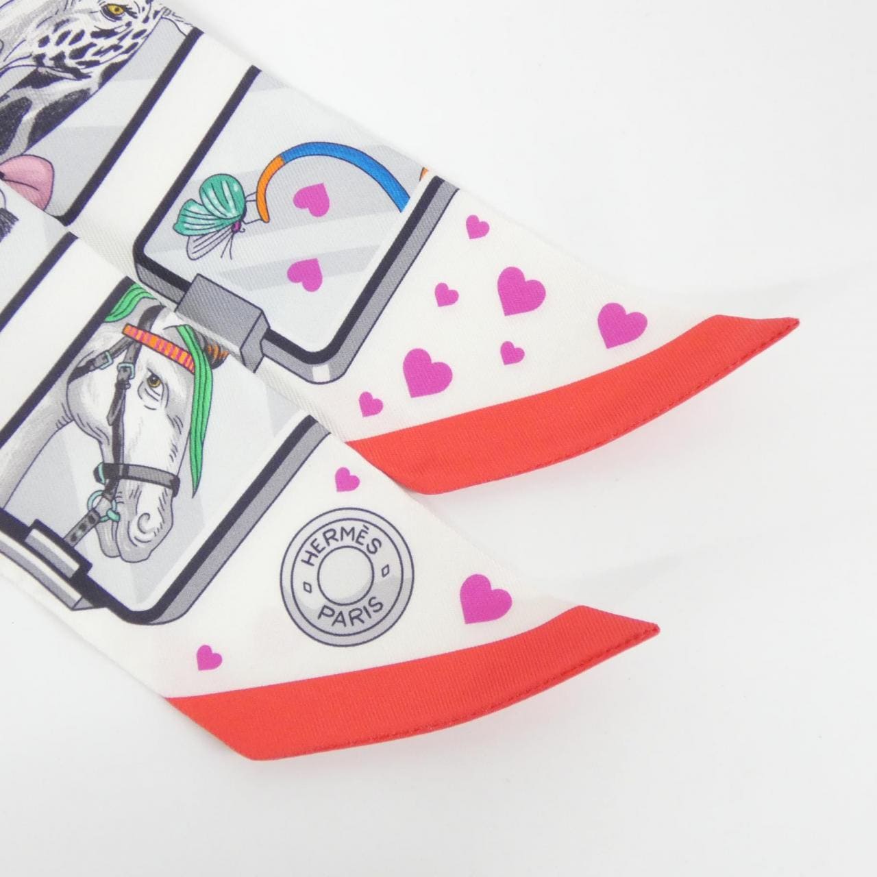 【未使用品】エルメス HERMES STORY ツイリー 063875S スカーフ