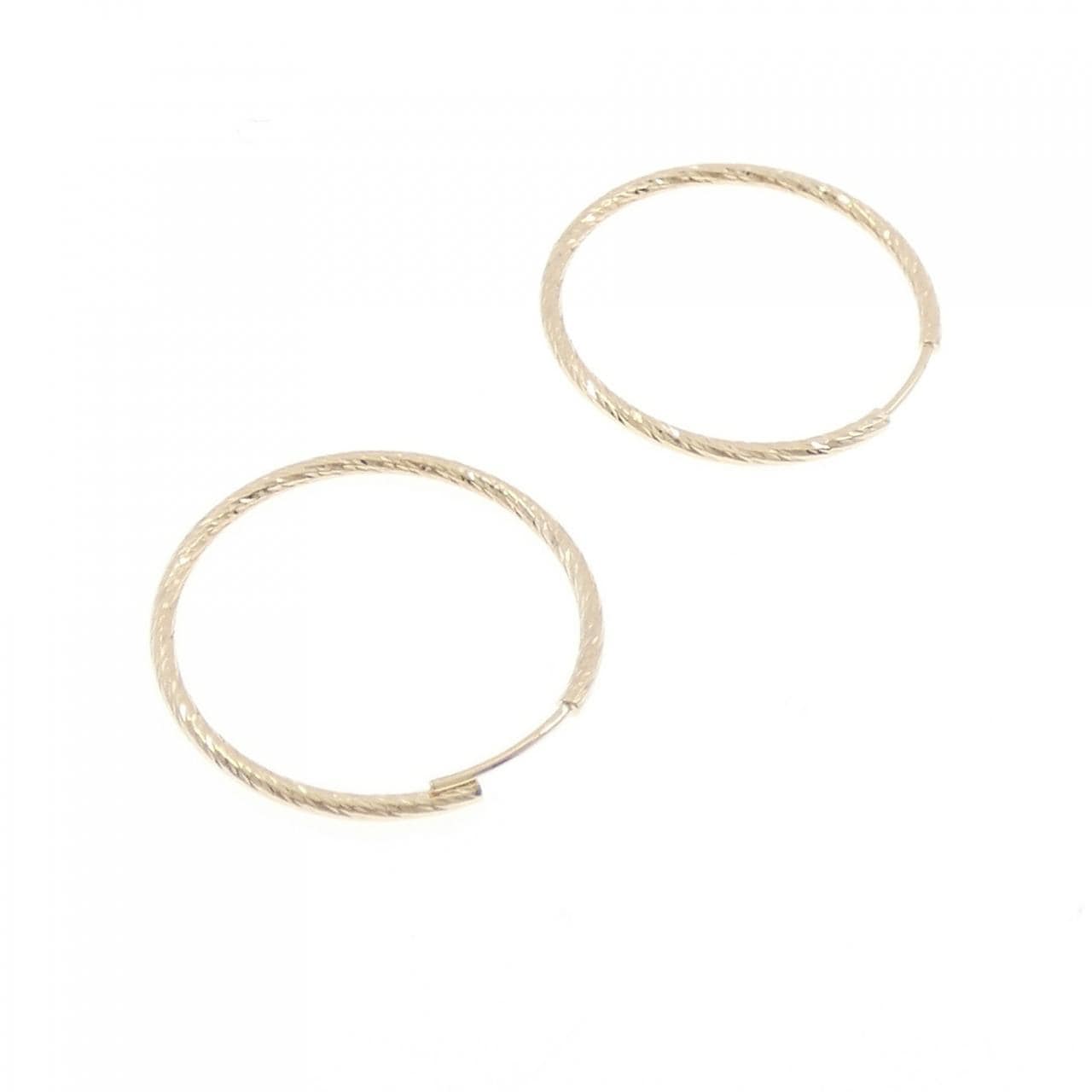 585YG フープ ピアス