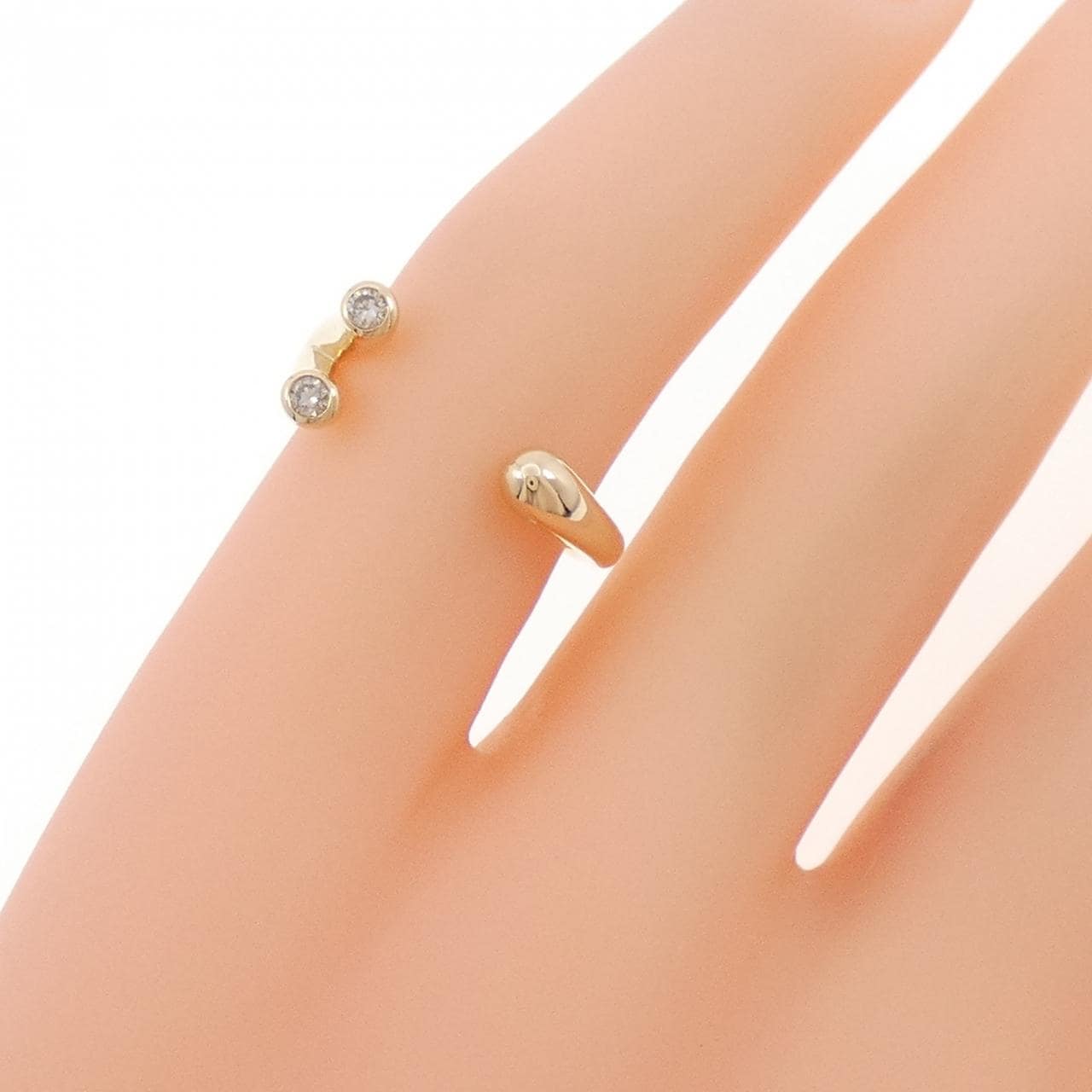 ヒロタカ ドロセラ ピンキー リング 0.04CT