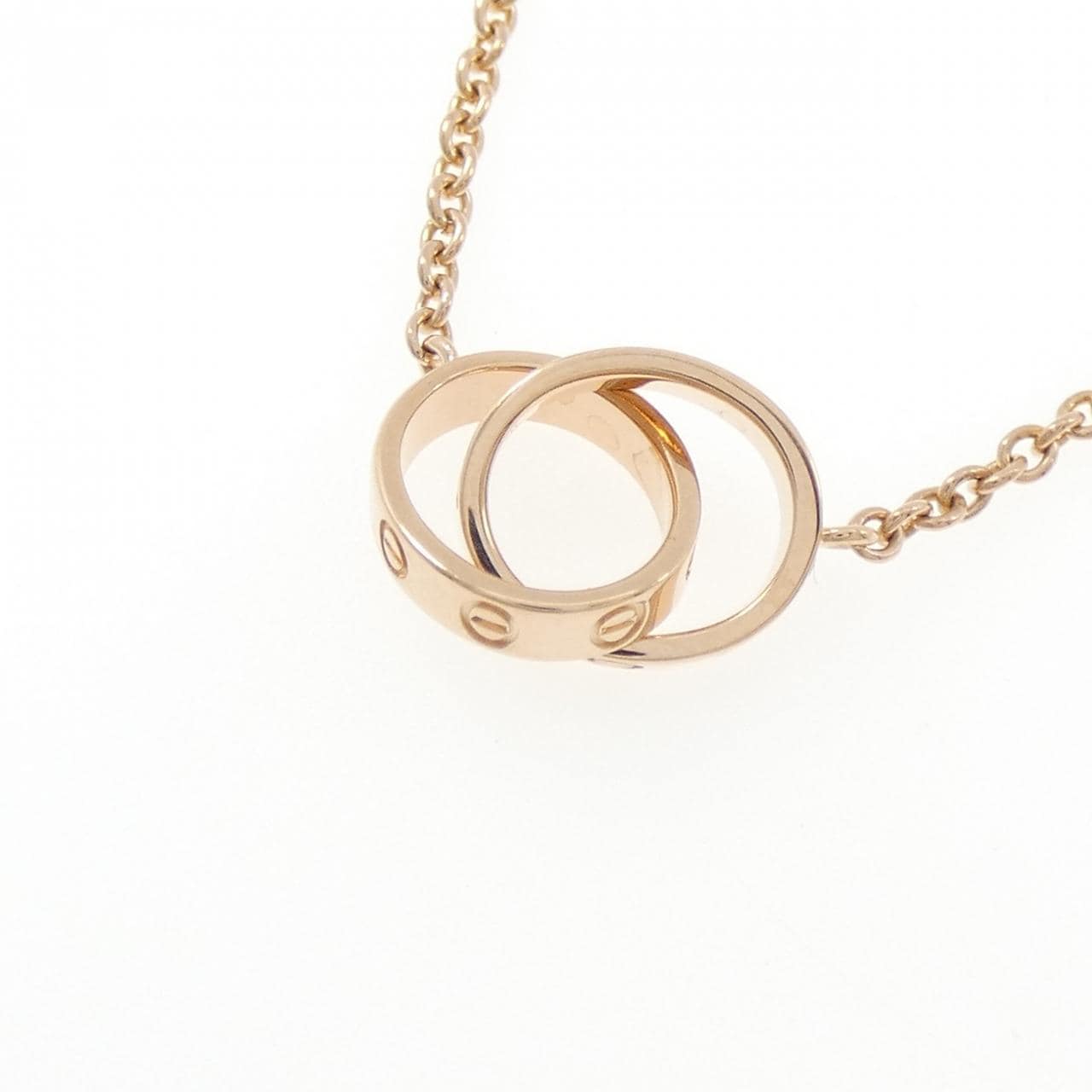 カルティエ ベビーラブ ネックレス