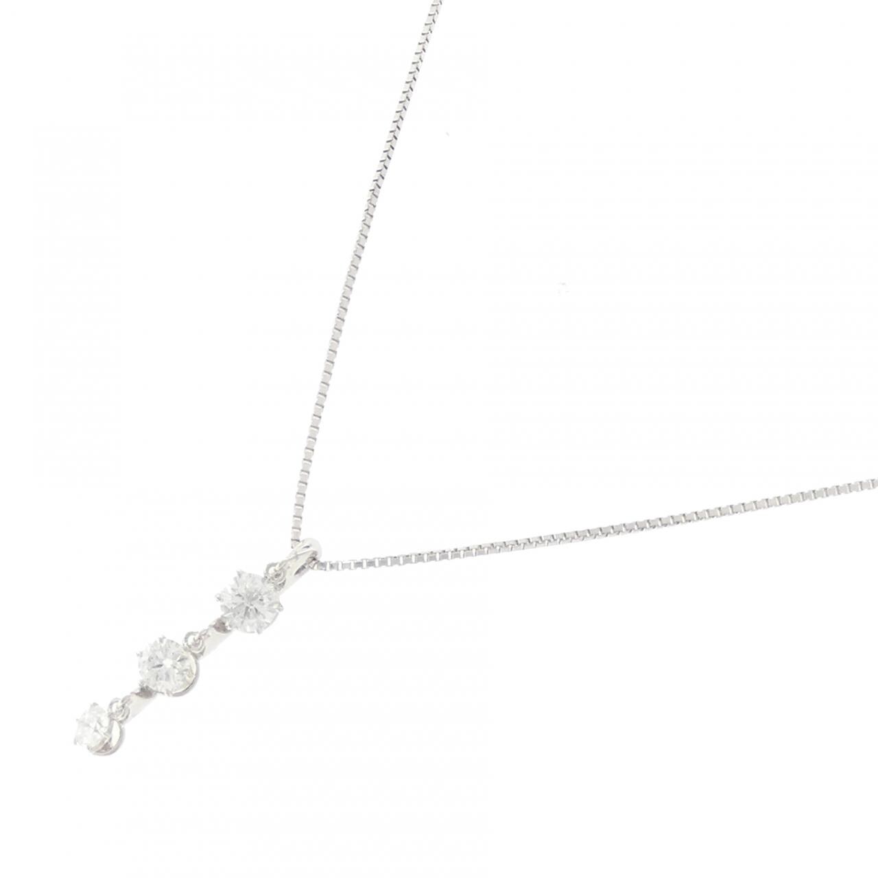 トリロジー ダイヤモンド ネックレス 0.50CT