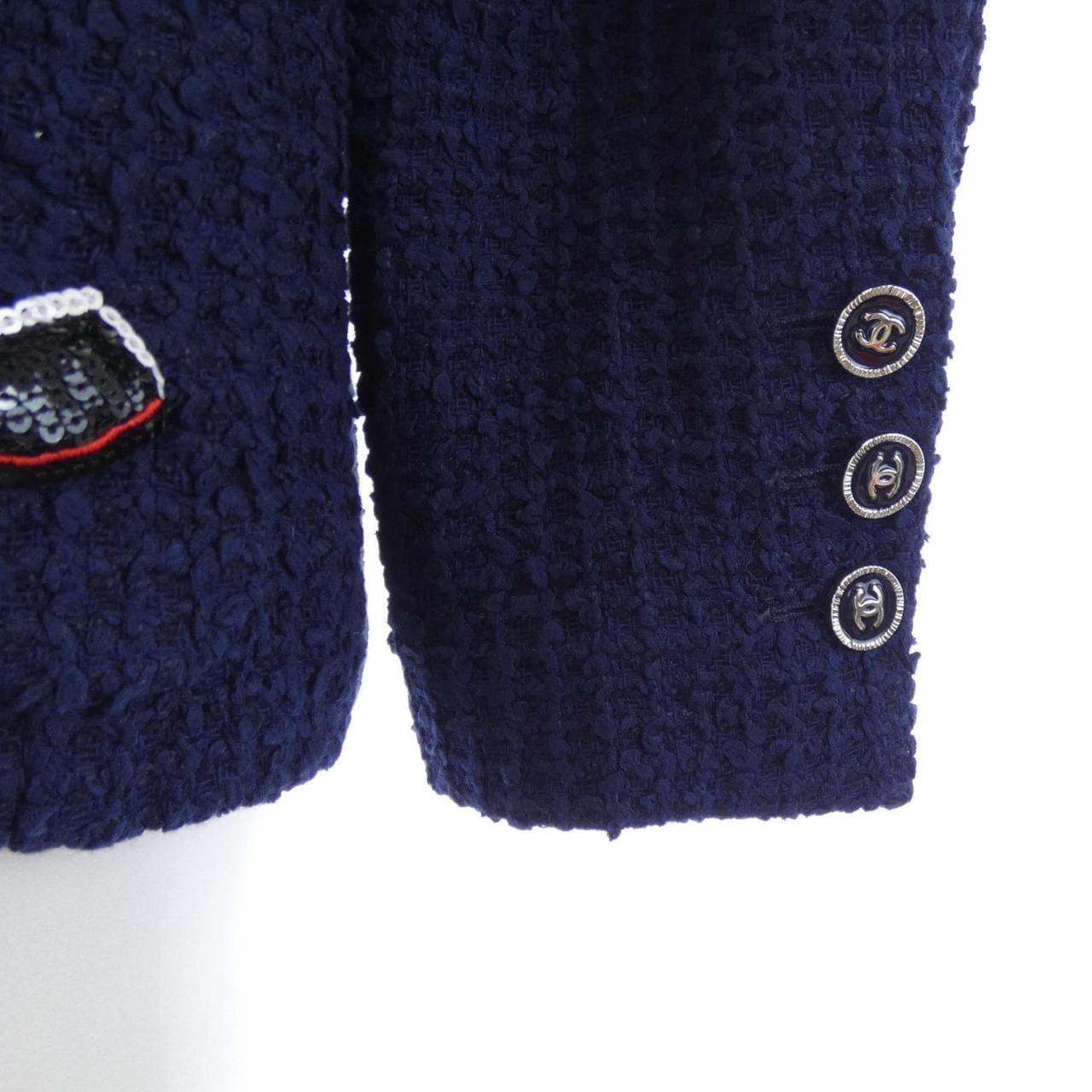 シャネル CHANEL LOOK40 P76719V66060 ノーカラージャケット