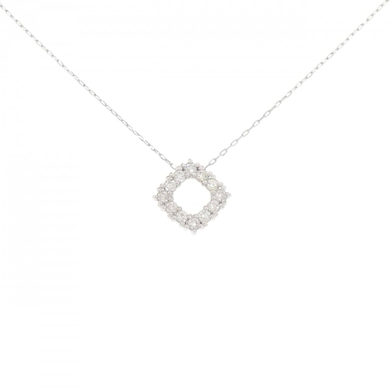 PT900 ダイヤモンド ネックレス 0.20CT