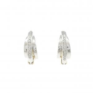 K18YG/K18WG ダイヤモンド イヤリング 0.16CT