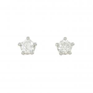 PT ダイヤモンド ピアス 0.60CT