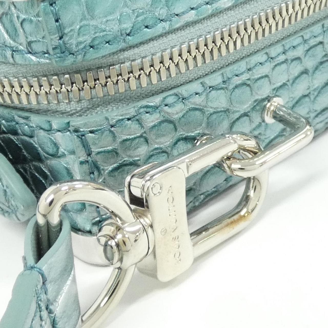 ルイヴィトン エキゾチック レザー ハンドル ソフトトランク N82780 ショルダーバッグ