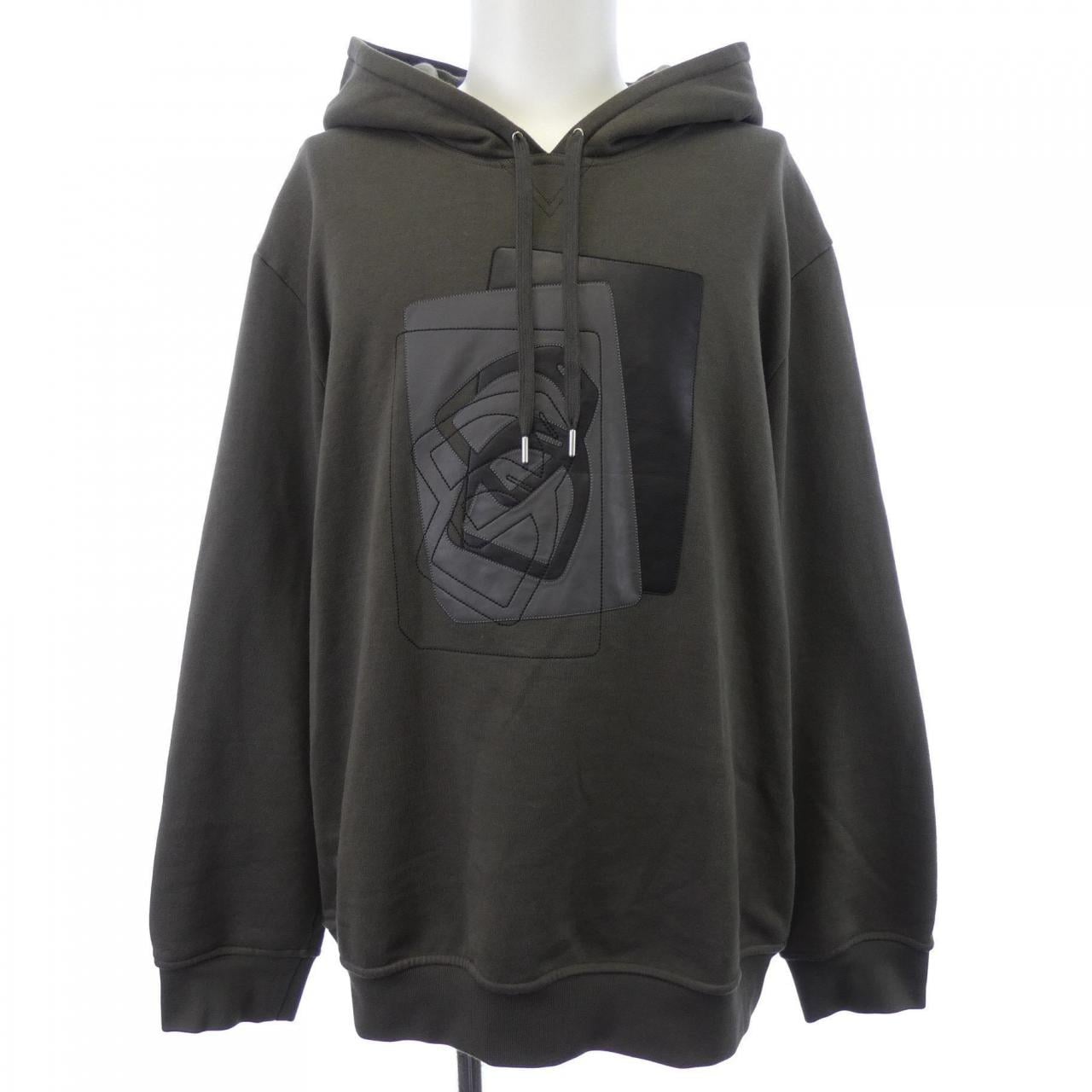 エルメス HERMES フーデッドパーカレザーパッチ　ETRIERS DECALES 367800HA パーカー