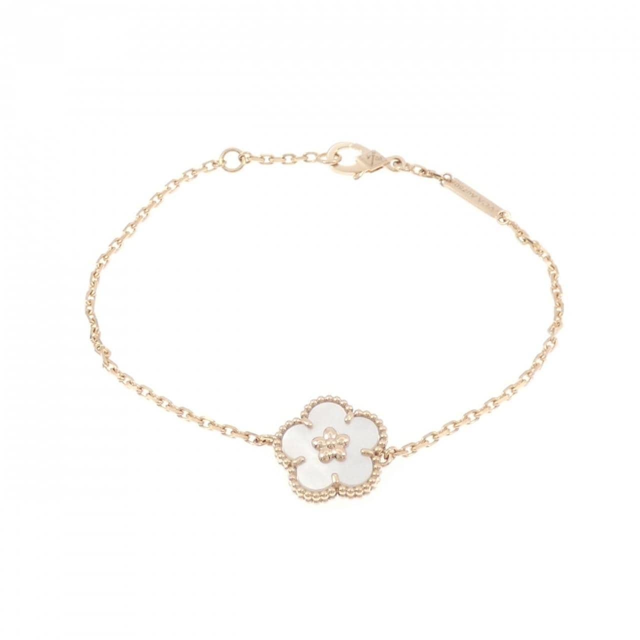 ヴァンクリーフ&アーペル ラッキースプリング プラムブロッサム ブレスレット