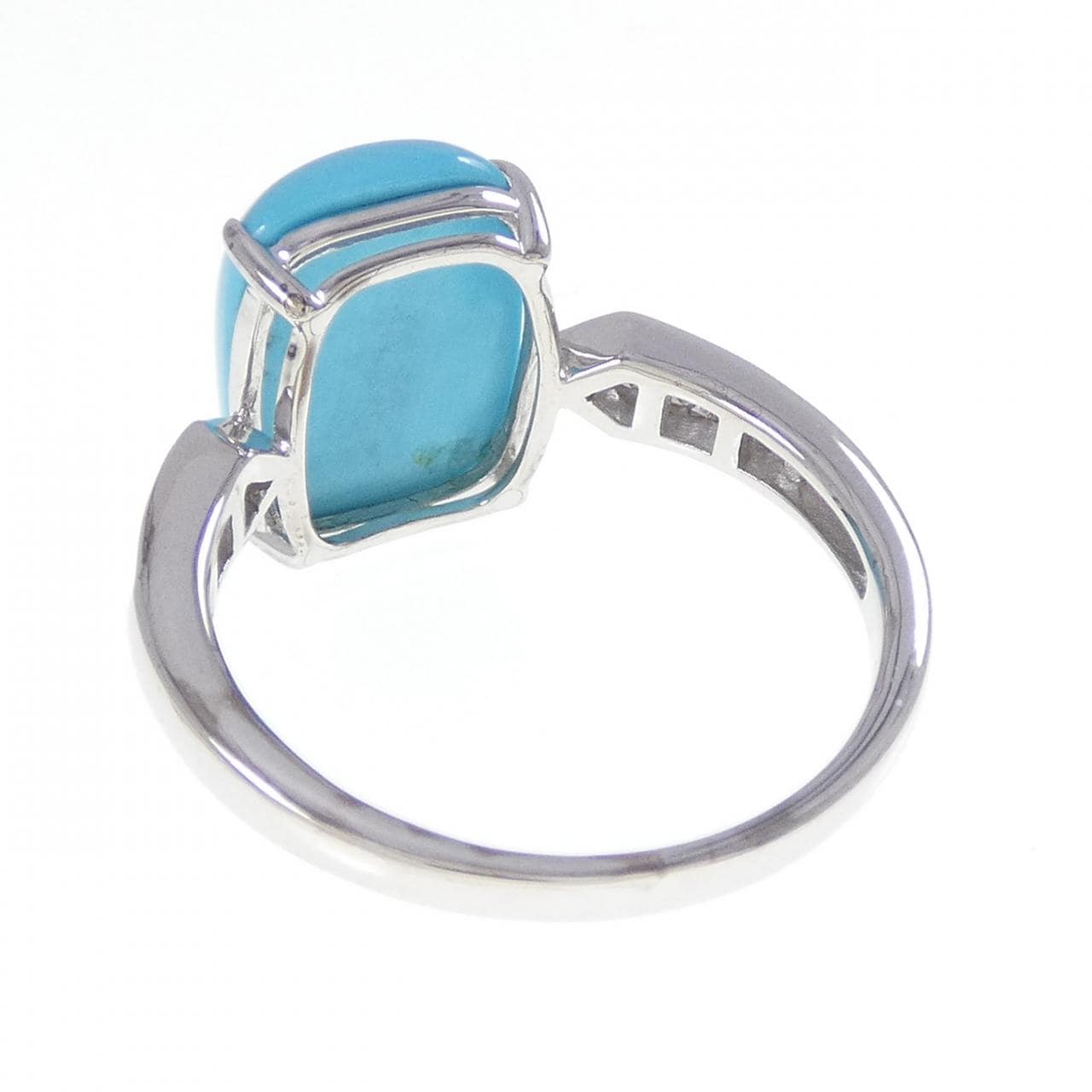 K18WG ターコイズ リング