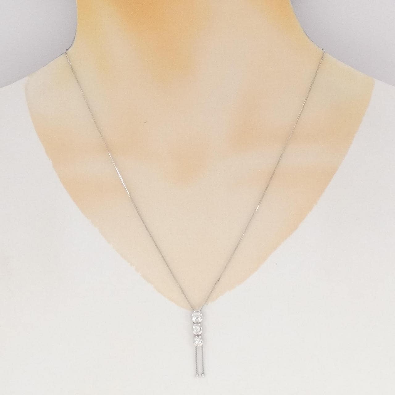 タサキ ダイヤモンド ネックレス 0.38CT