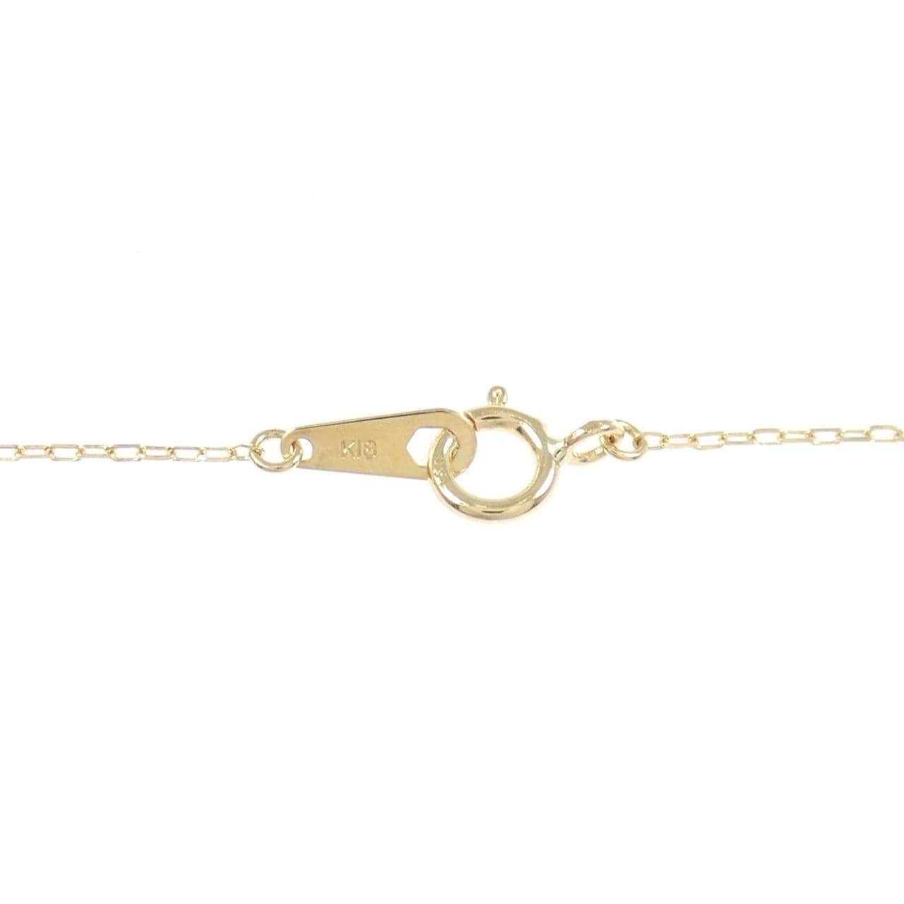 K18YG ダイヤモンド ネックレス 0.50CT