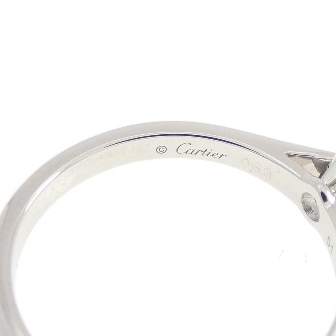 カルティエ 1895 ソリテール リング 0.33CT