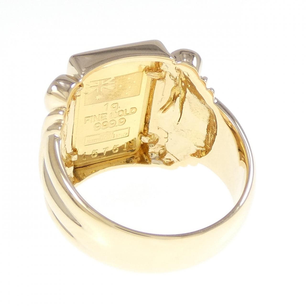K18YG (frame) ring