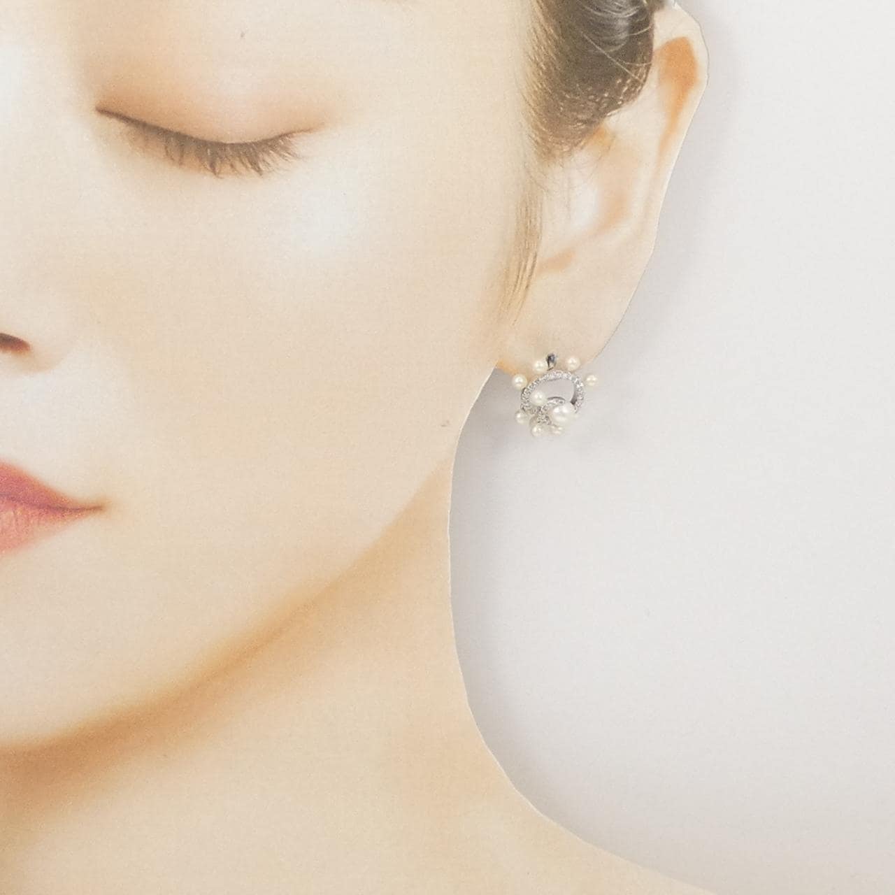 ポンテヴェキオ 淡水パール ピアス