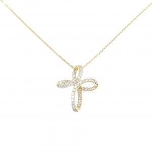 K18YG ダイヤモンド ネックレス 0.17CT