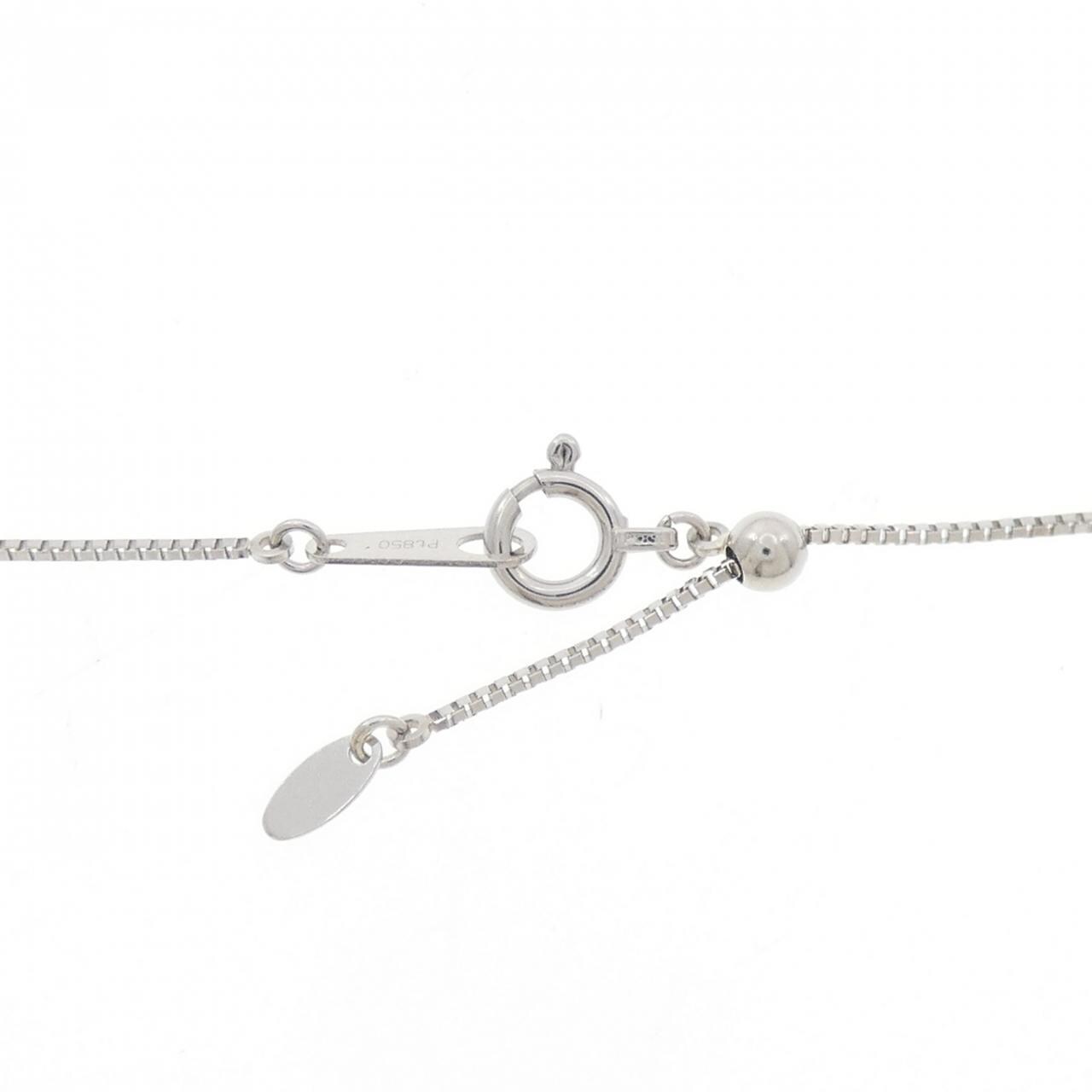 PT900/PT850 オパール ネックレス 1.41CT