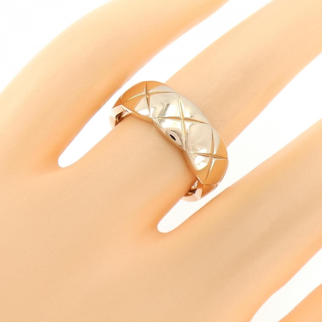 シャネル ココクラッシュ ミディアム リング