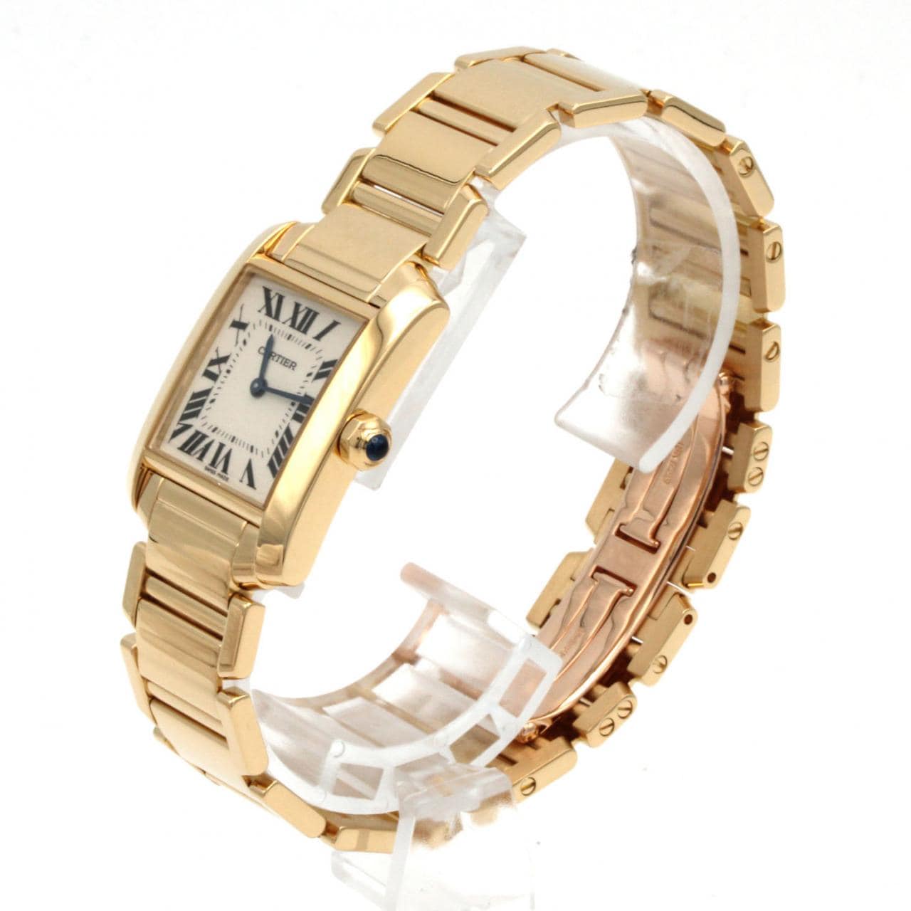 カルティエ タンクフランセーズMM YG W50003N2 YG クォーツ