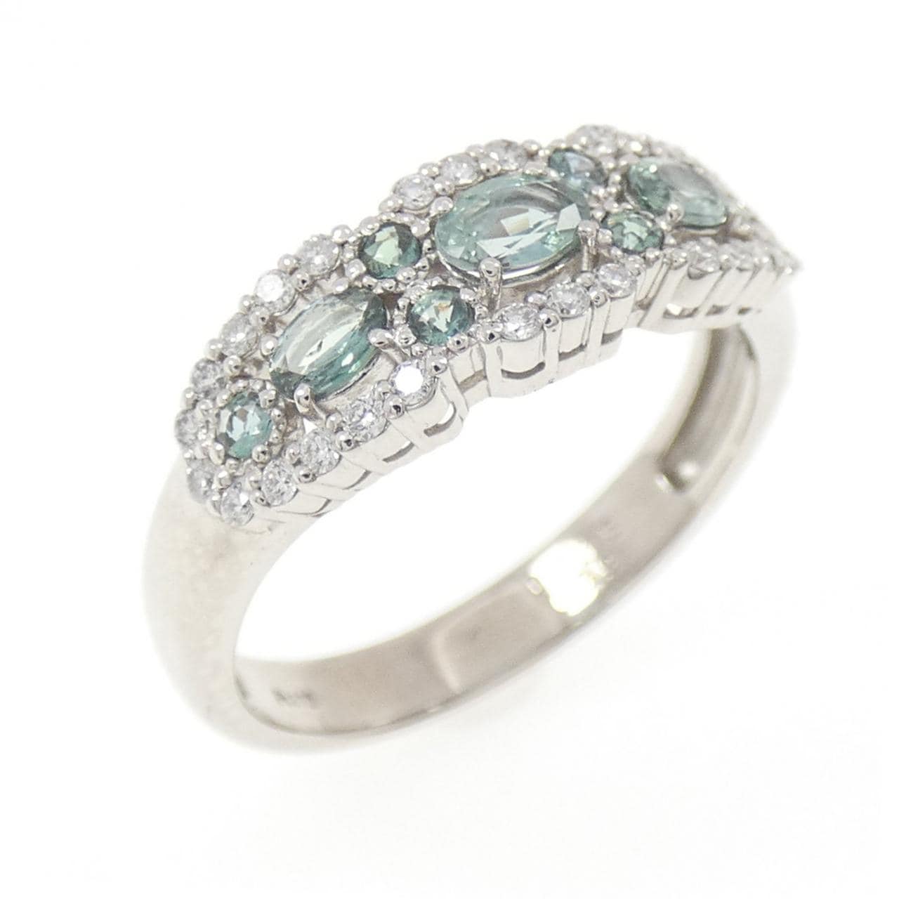 PT900 アレキサンドライト リング 0.39CT